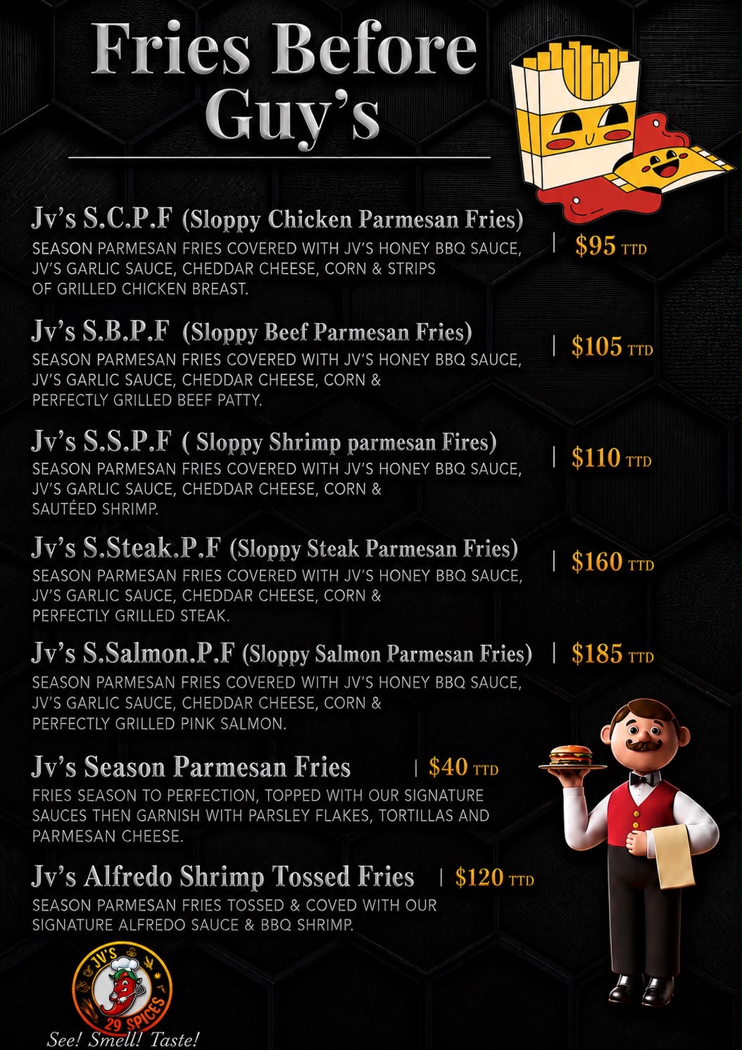 JVS Fries Before Guys Menu